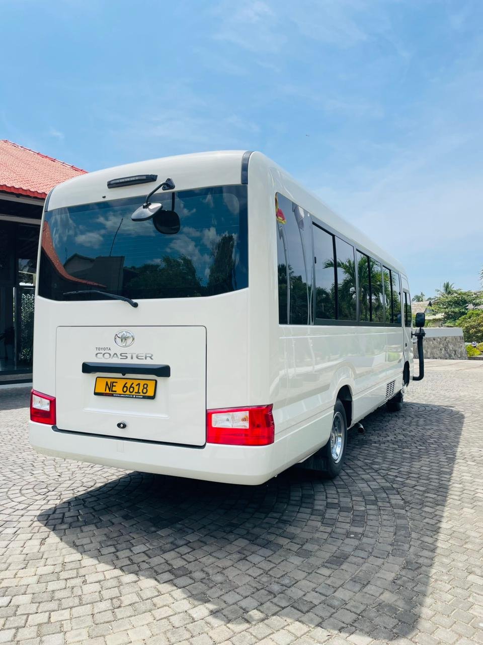 Toyota Coaster Rear